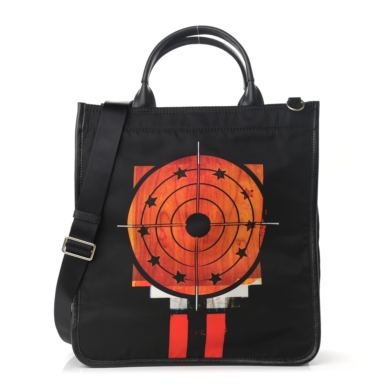 Givenchy Nylon Target Print Tote Black 1 of 7