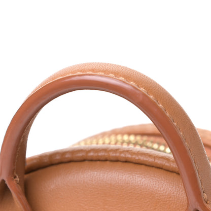 MCM Visetos Side Stud X-Mini Stark Backpack Cognac 5 of 6