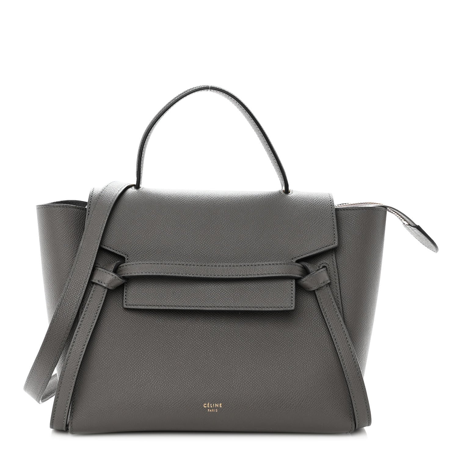 Celine Baby Grained Calfskin Micro Belt Bag Grey 1 of 11