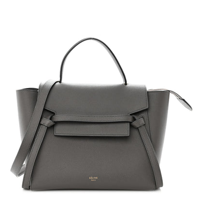 Celine Baby Grained Calfskin Micro Belt Bag Grey 1 of 11
