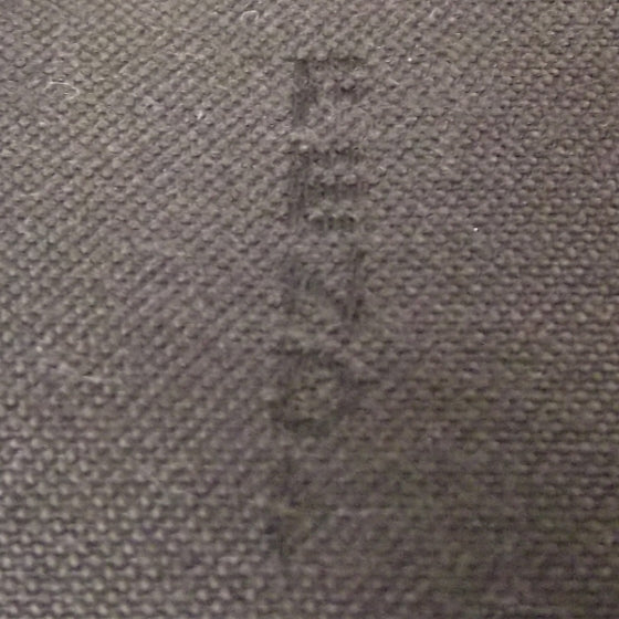 Patent Flower B Bag Blue