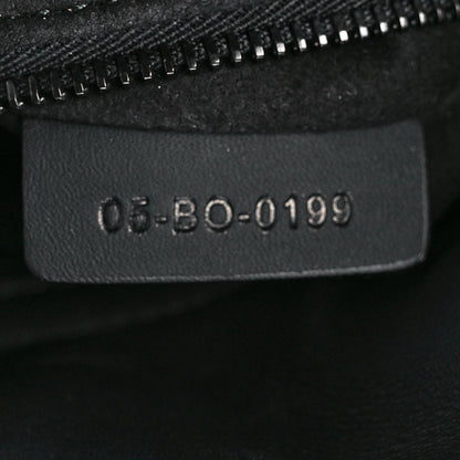 Christian Dior Ultra Matte Calfskin Cannage Mini Lady Dior Black 7 of 11