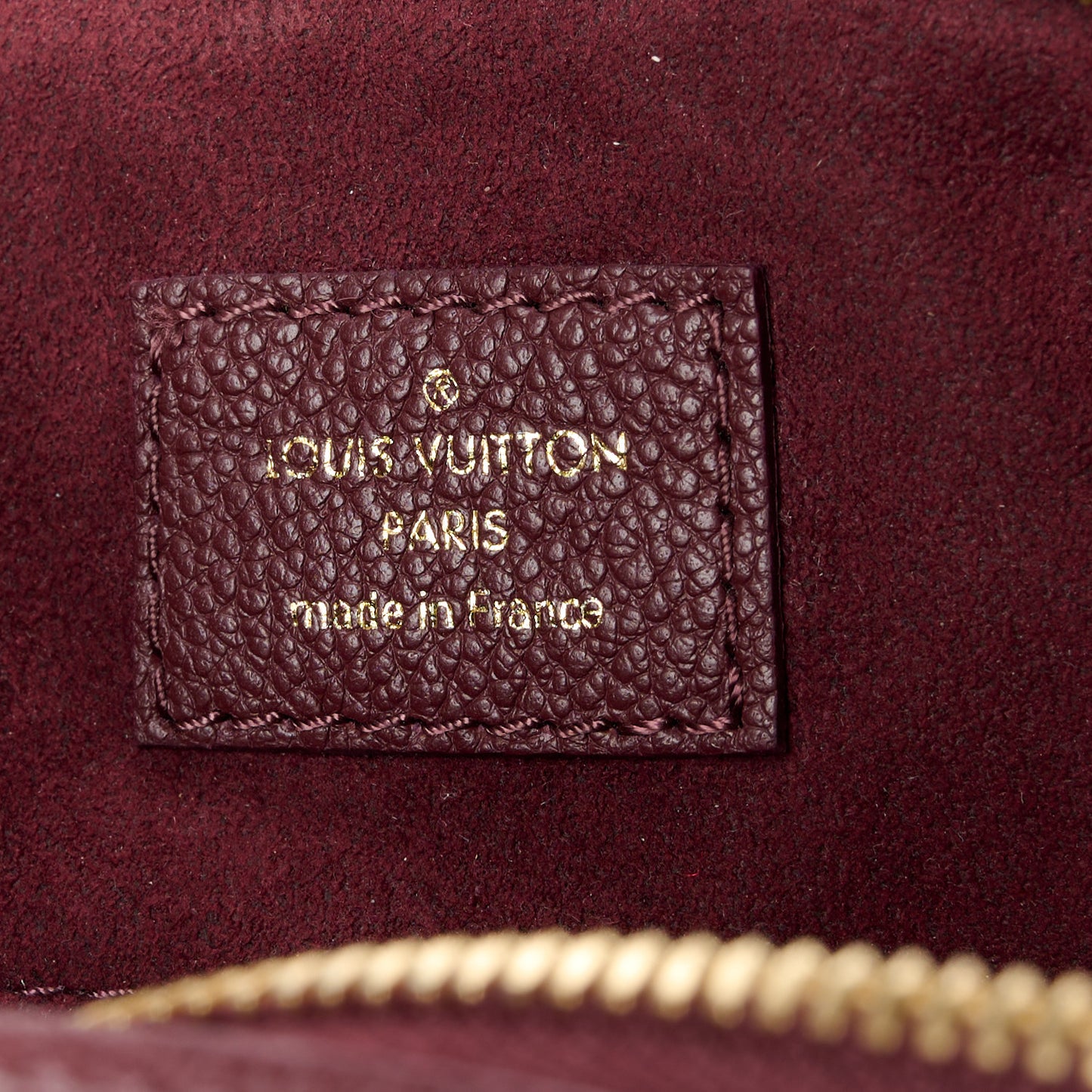 Empreinte Monogram Giant Speedy Bandouliere 25 Wine