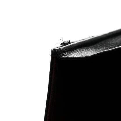 Chanel Lambskin Quilted Flap Card Holder Wallet Black 9 of 10