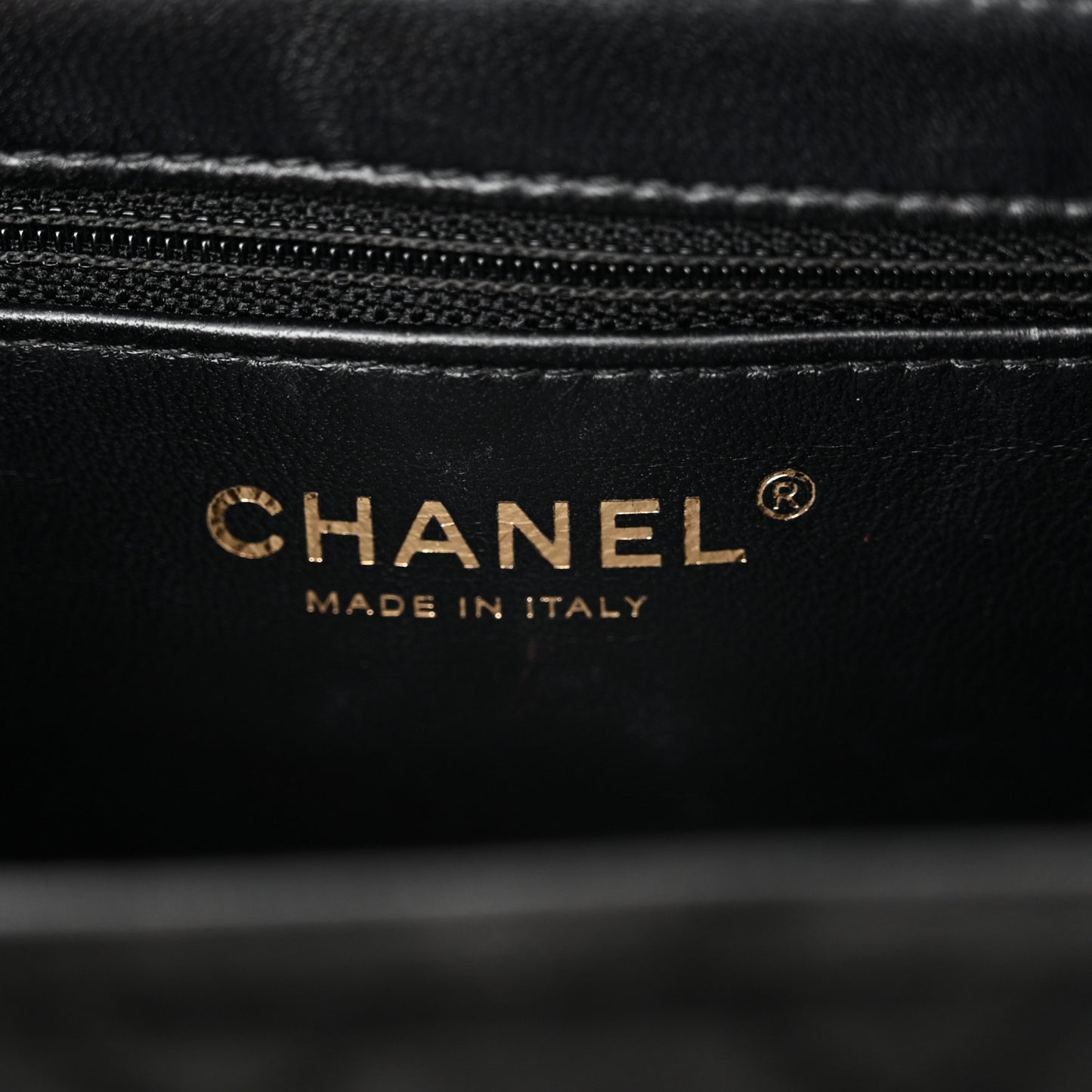 Velvet Quilted Nano Kelly Shopper Black
