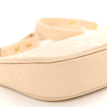 Louis Vuitton Empreinte Monogram Giant Multi Pochette Accessories Large Pochette Cream 8 of 10