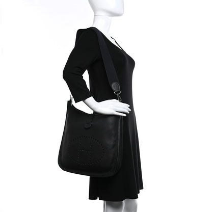 Hermes Taurillon Clemence Evelyne GM Black 2 of 11