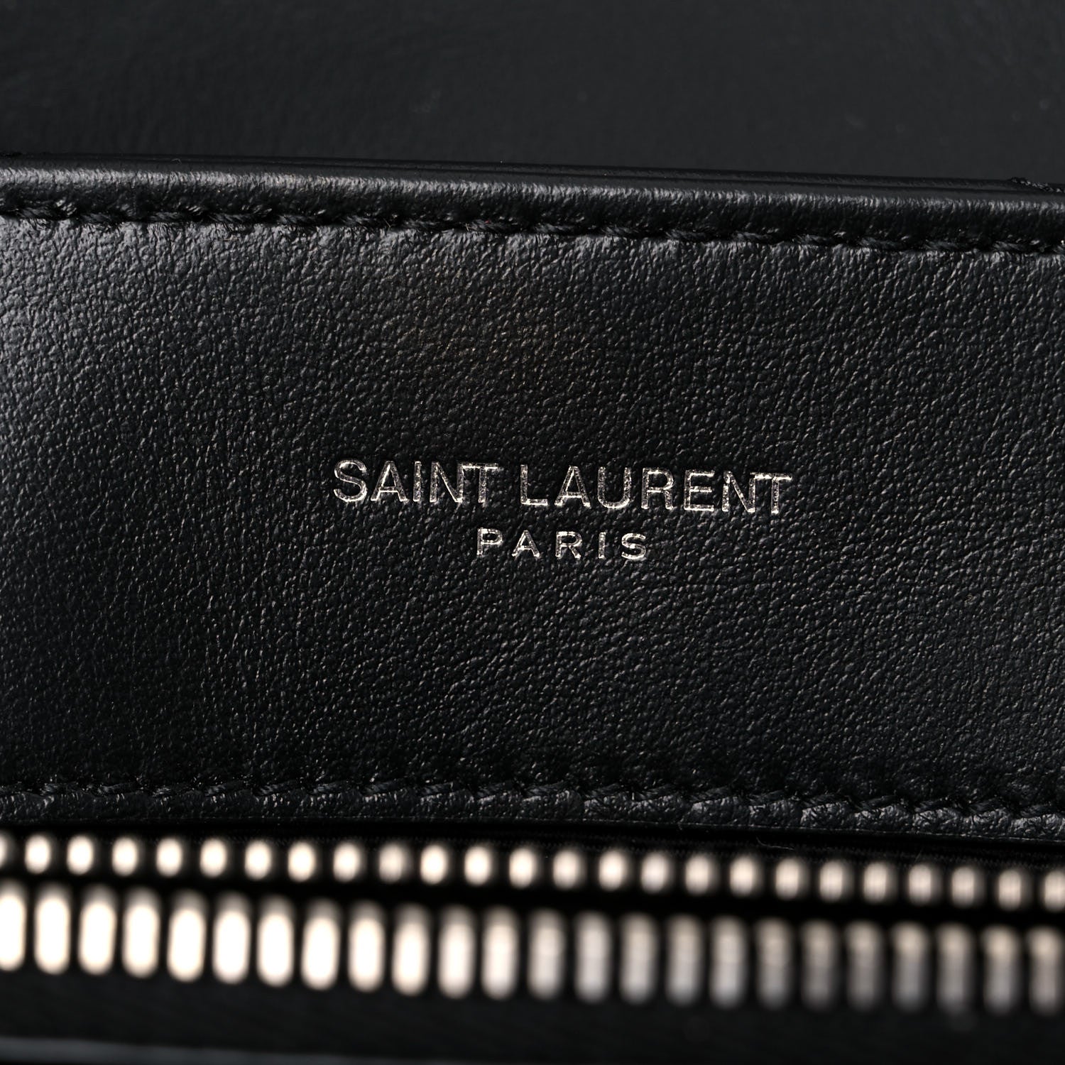 Saint Laurent Calfskin Y Quilted Monogram Small Loulou Chain Satchel Black 8 of 10