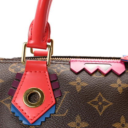 Louis Vuitton Monogram Totem Speedy 30 Flamingo 7 of 9