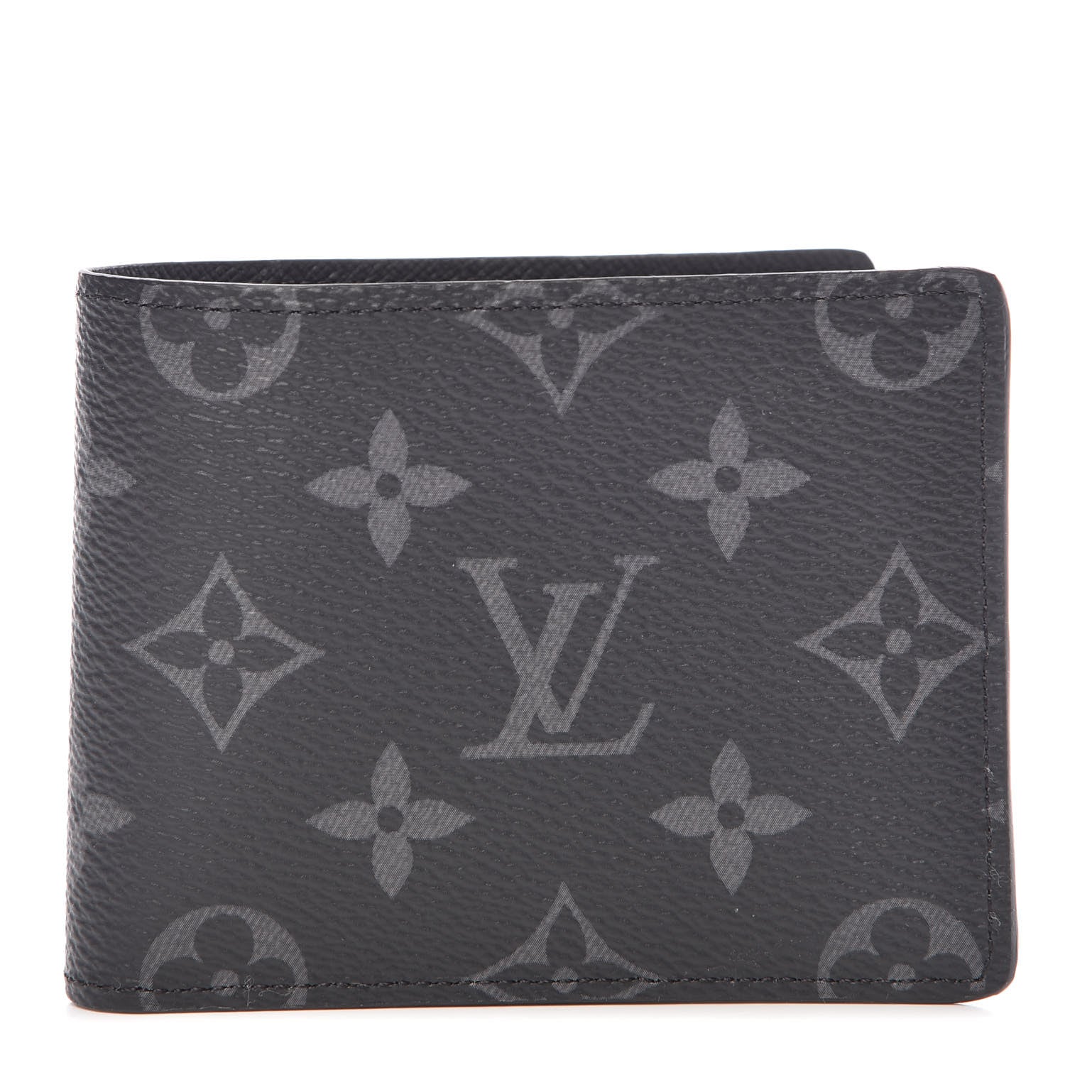 Louis Vuitton Monogram Eclipse Slender Wallet 1 of 8
