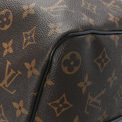 Louis Vuitton Monogram Macassar Keepall Bandouliere 45 8 of 10