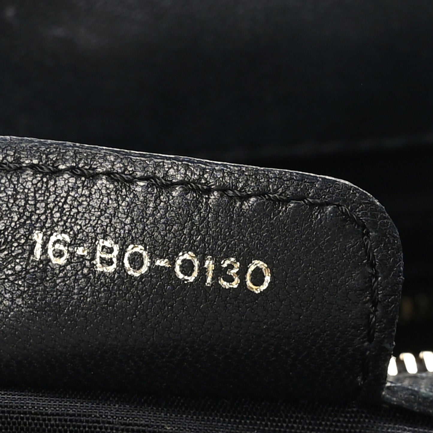 Lambskin Cannage Large New Lock Flap Black