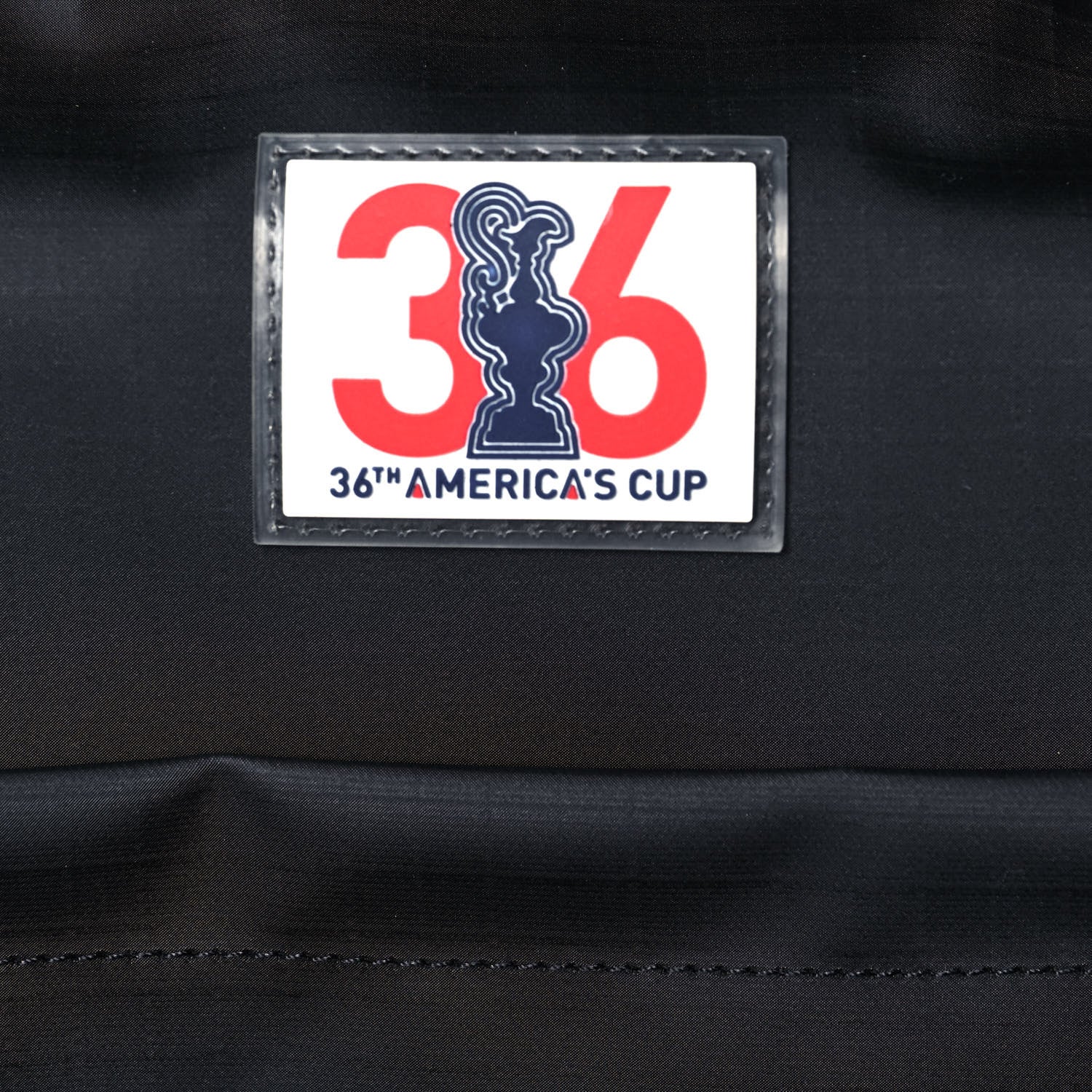 Prada Tessuto Nylon 36th Americas Cup Backpack Black 5 of 11