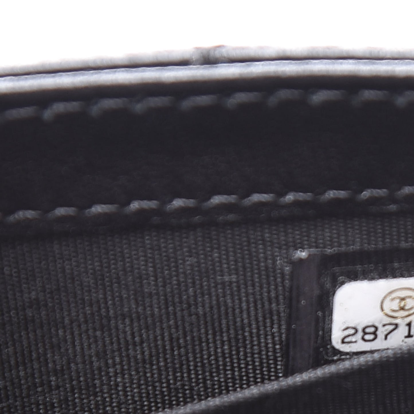 Lambskin Quilted Mini Trendy CC Chain Wallet Black