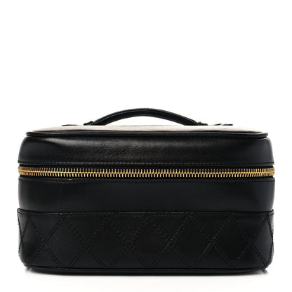 Chanel Lambskin Vanity Cosmetic Case Black 1 of 8