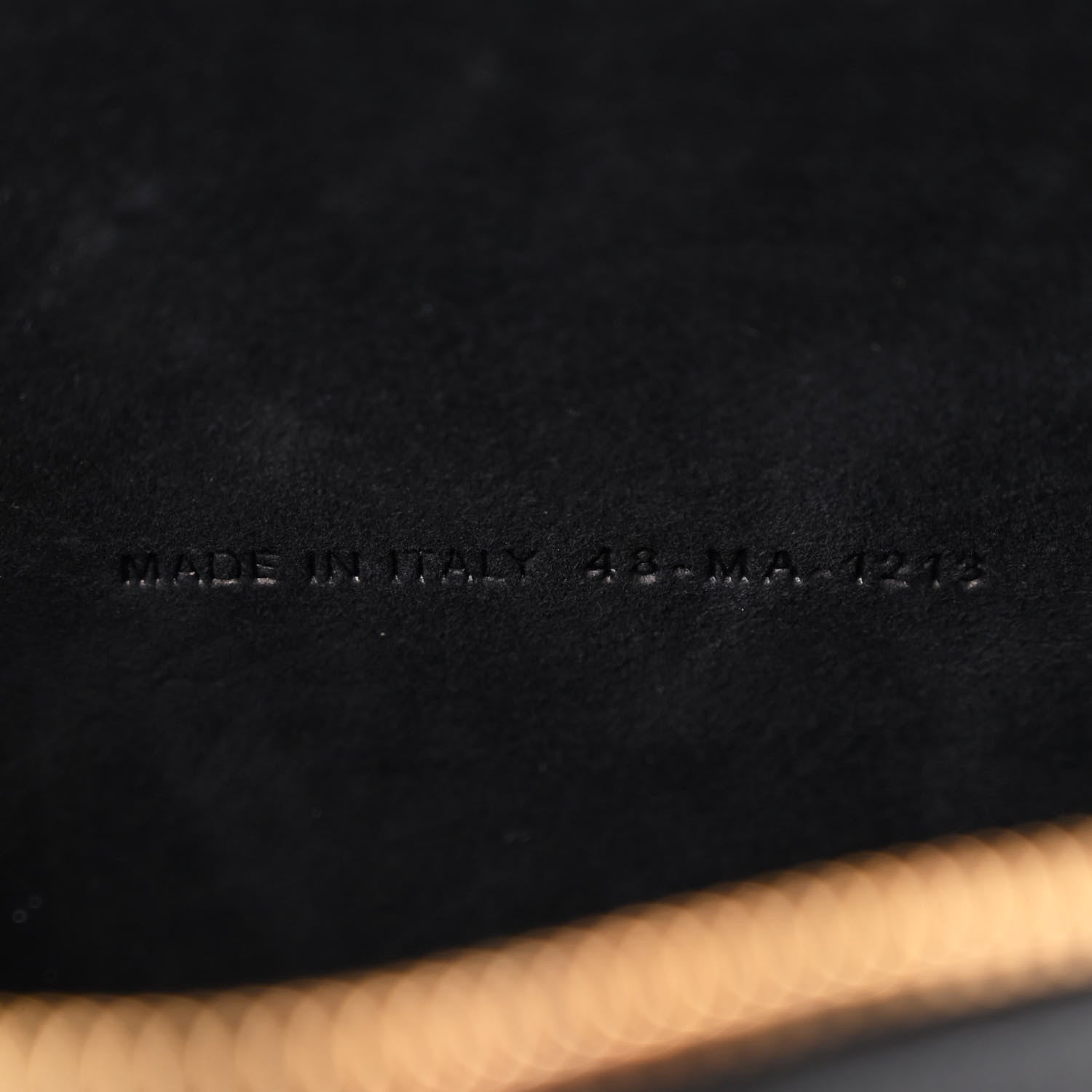Christian Dior Grained Calfskin Caro Double Pouch Black 8 of 12