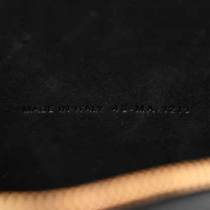 Christian Dior Grained Calfskin Caro Double Pouch Black 8 of 12