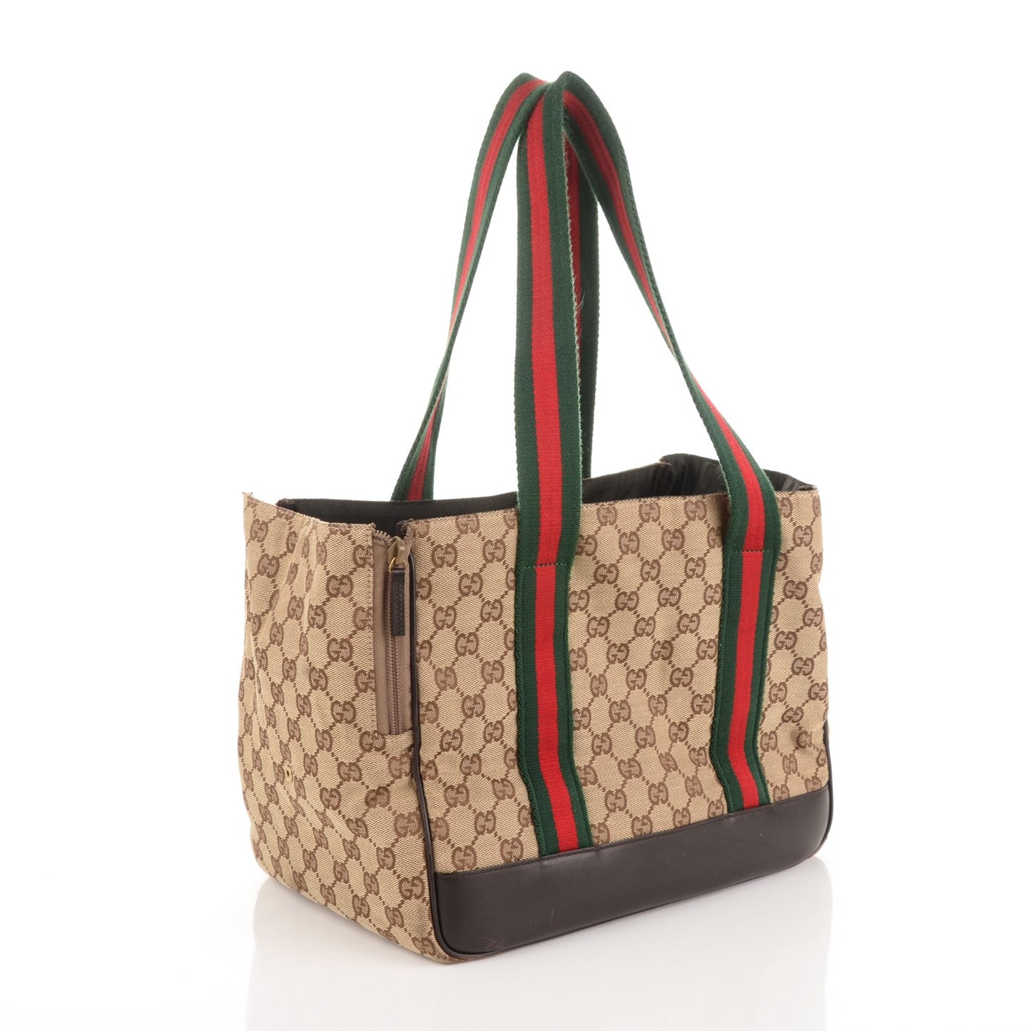 Monogram Web Dog Carrier