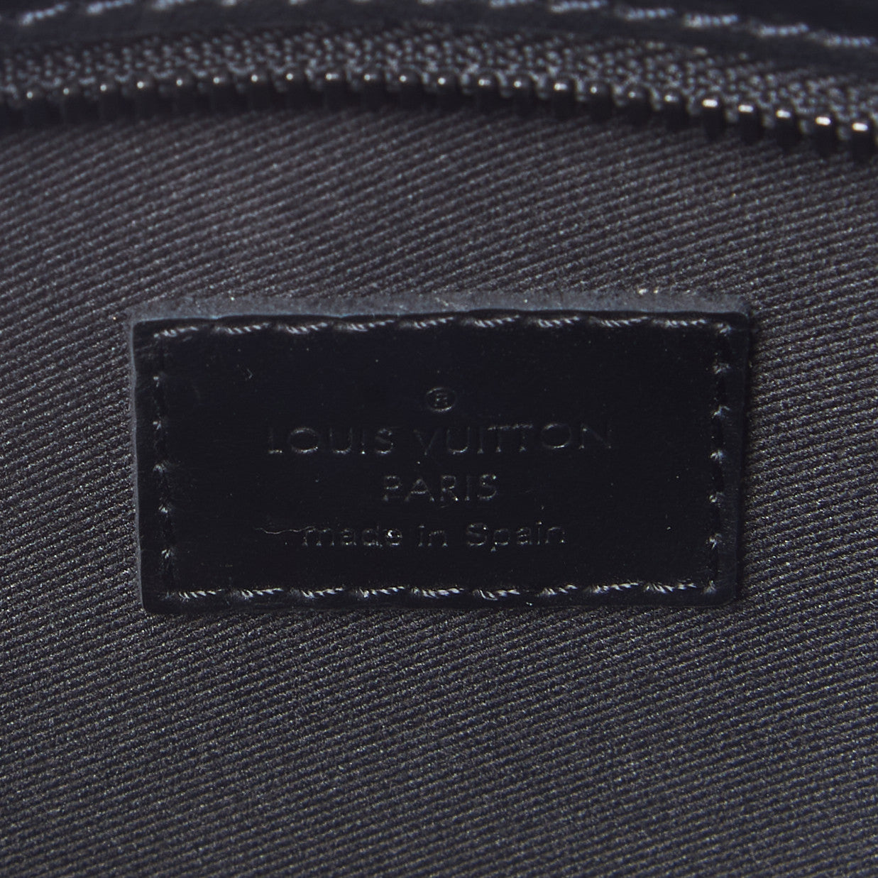 Monogram Double Flat Messenger Marron
