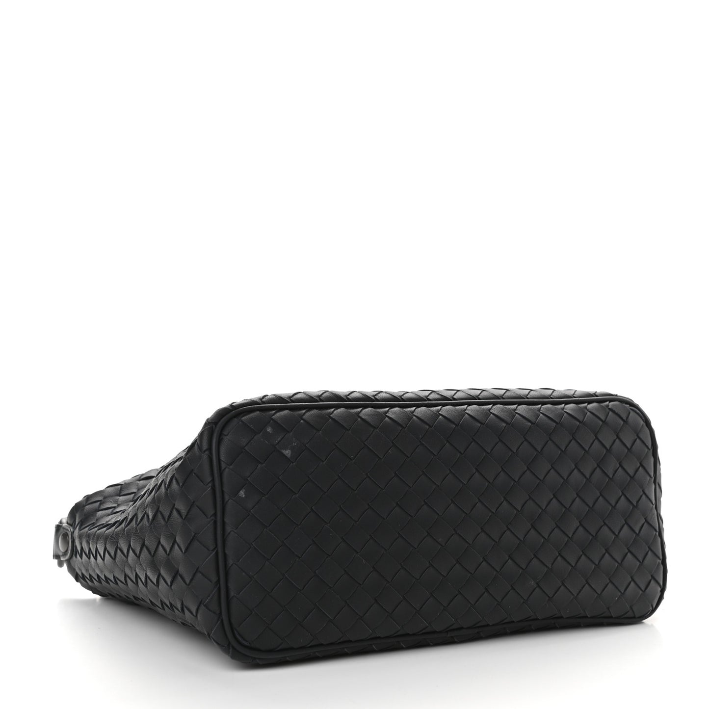 Nappa Intrecciato Small Shoulder Bag Black