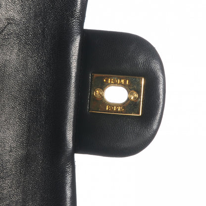 Chanel Lambskin Medium Double Flap Black 7 of 7