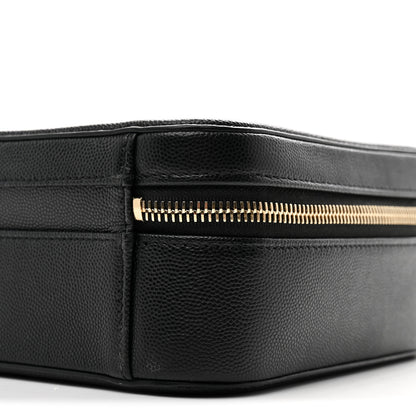 Chanel Caviar Quilted Medium CC Filigree Vanity Case Black 9 of 9