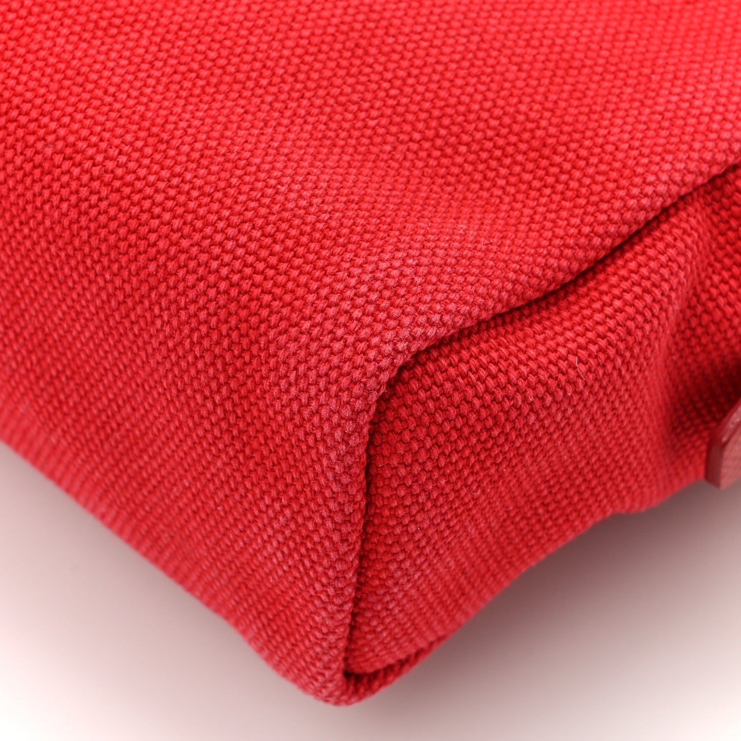 Canvas Canapa Logo Pouch Rosso