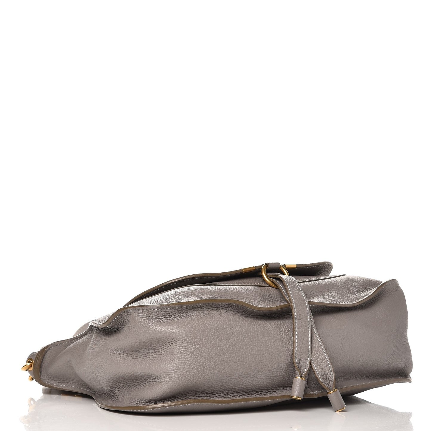 Calfskin Medium Marcie Satchel Cashmere Grey
