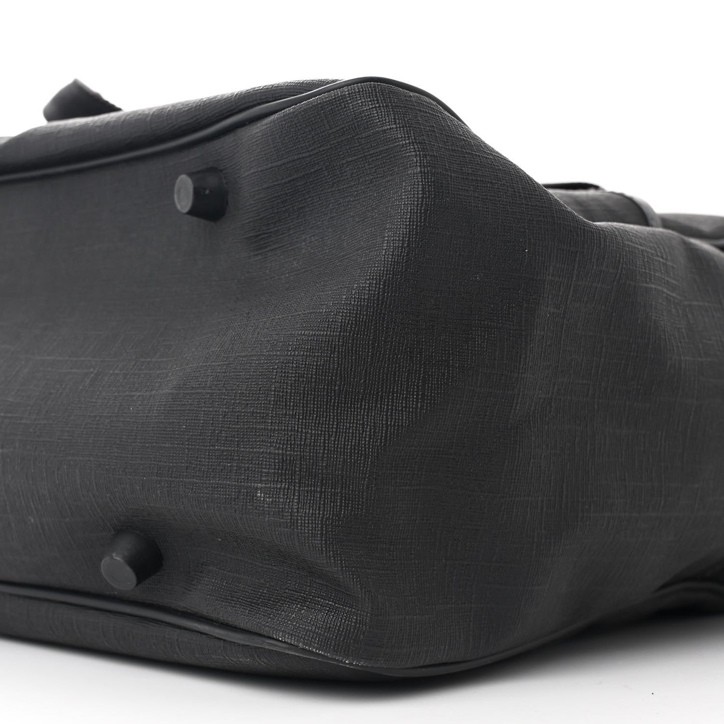 Coated Canvas Interlocking G Briefcase Black