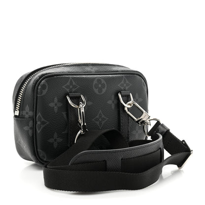 Louis Vuitton Monogram Eclipse Taigarama Outdoor Pouch Black 3 of 8