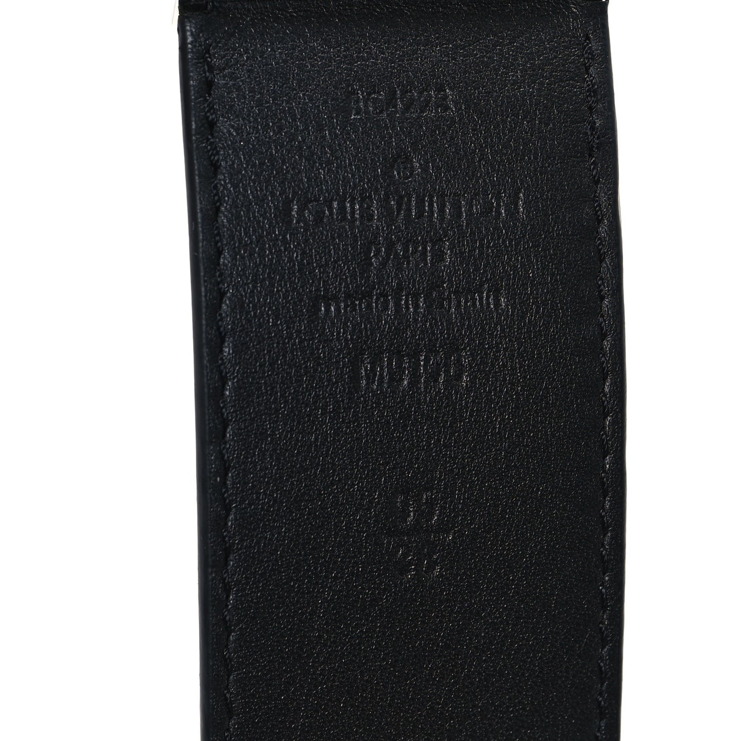 Damier Graphite Calfskin Belt 95 38 Black