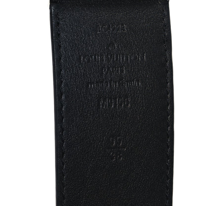 Louis Vuitton Damier Graphite Calfskin Belt 95 38 Black 3 of 5