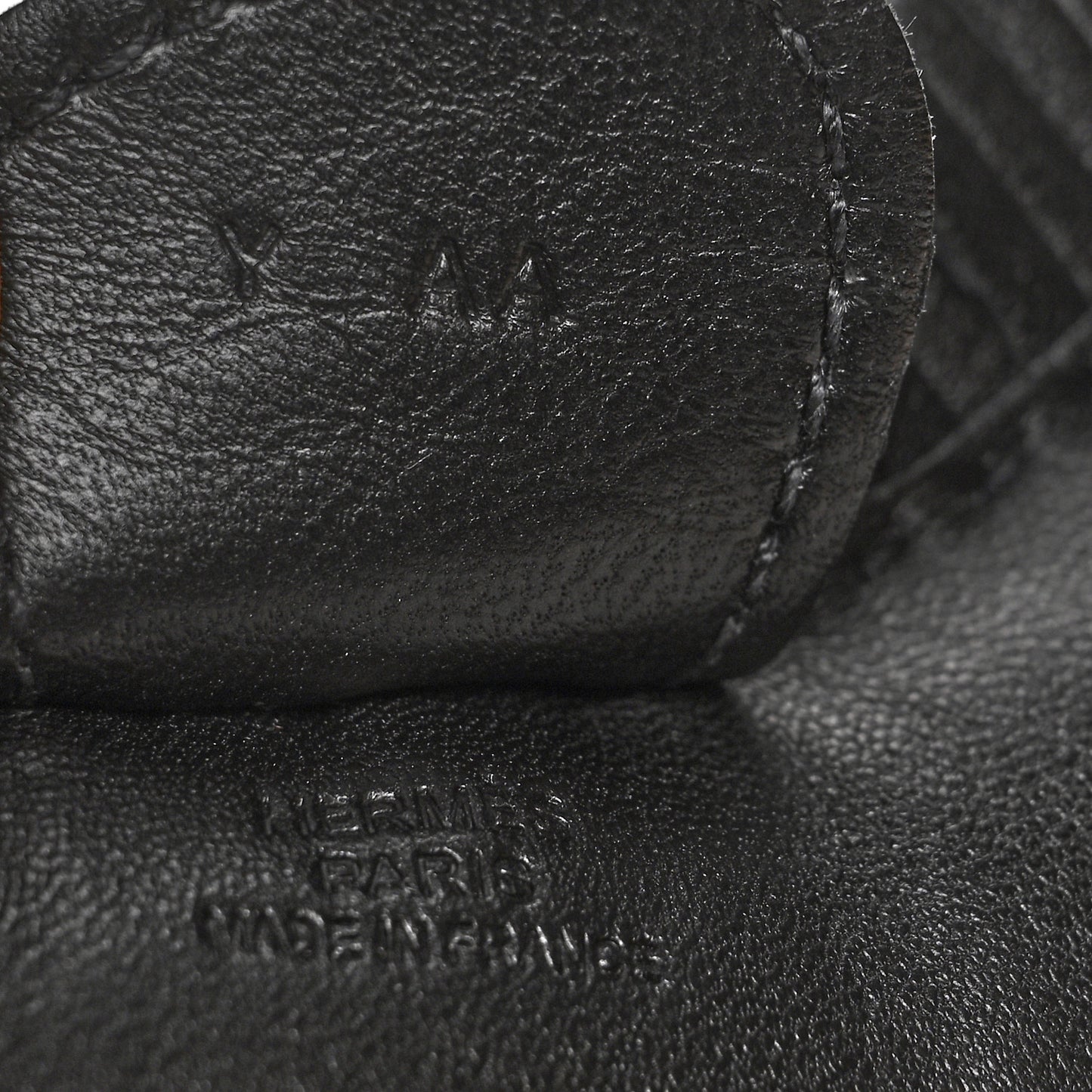 Milo Lambskin Grigri Rodeo Horse Bag Charm PM So Black