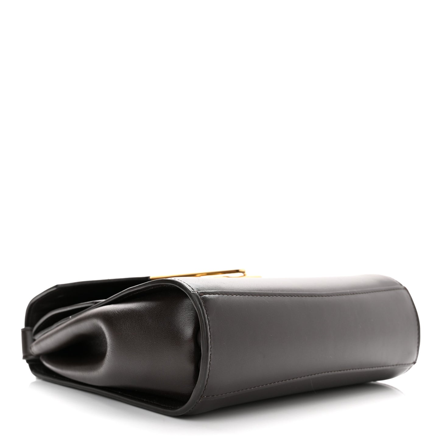 Box Calfskin Nappa Clip Bag Fondant