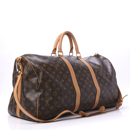 Louis Vuitton Monogram Keepall Bandouliere 55 2 of 9