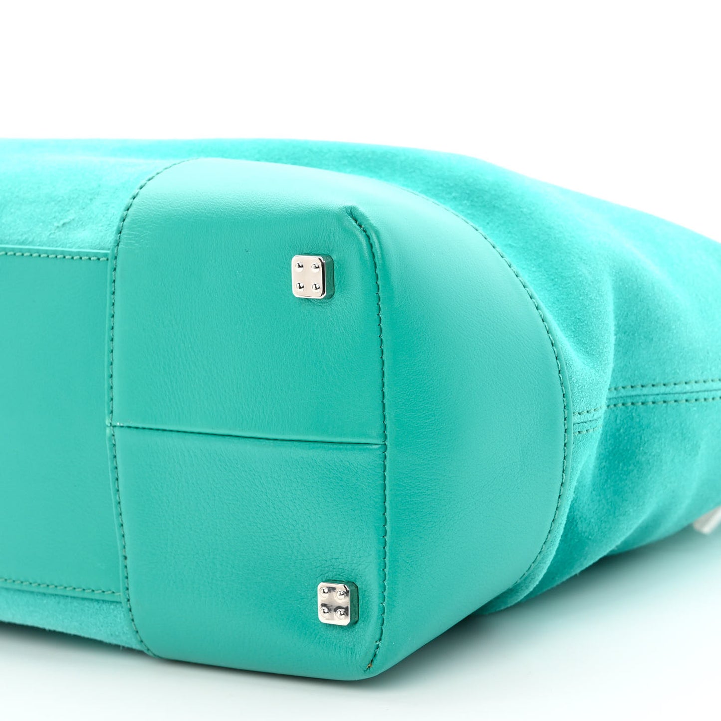Suede Calfskin Amazona Turquoise