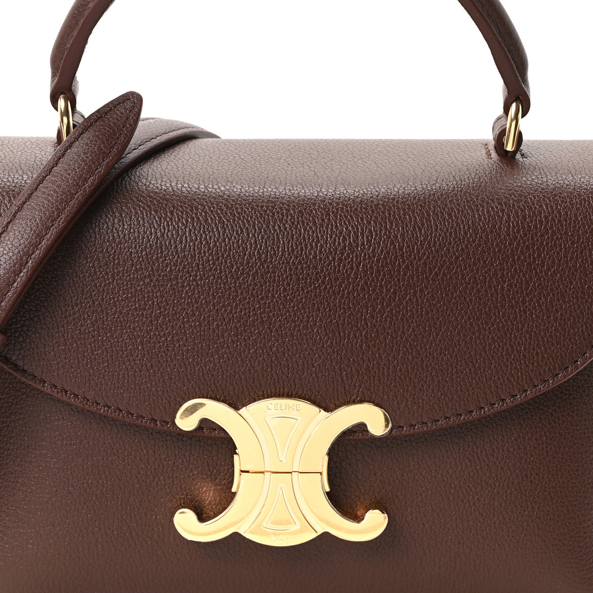Supple Grained Calfskin Teen Nino Chestnut