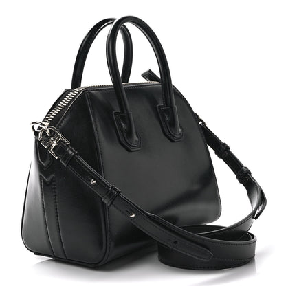 Givenchy Shiny Lord Calfskin Mini Antigona Black 3 of 9