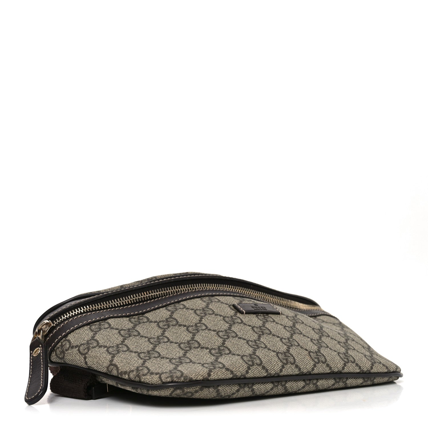 Gucci GG Supreme Monogram Belt Bag Dark Brown 3 of 9