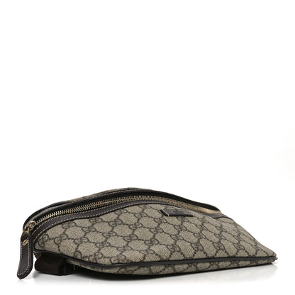 Gucci GG Supreme Monogram Belt Bag Dark Brown 3 of 9