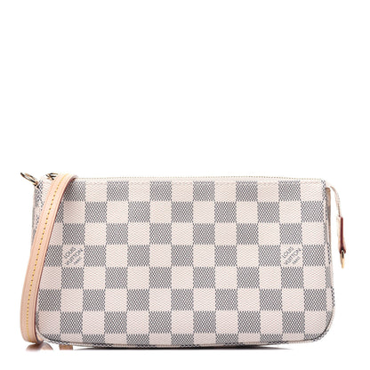 Louis Vuitton Damier Azur Pochette Accessories NM 1 of 8