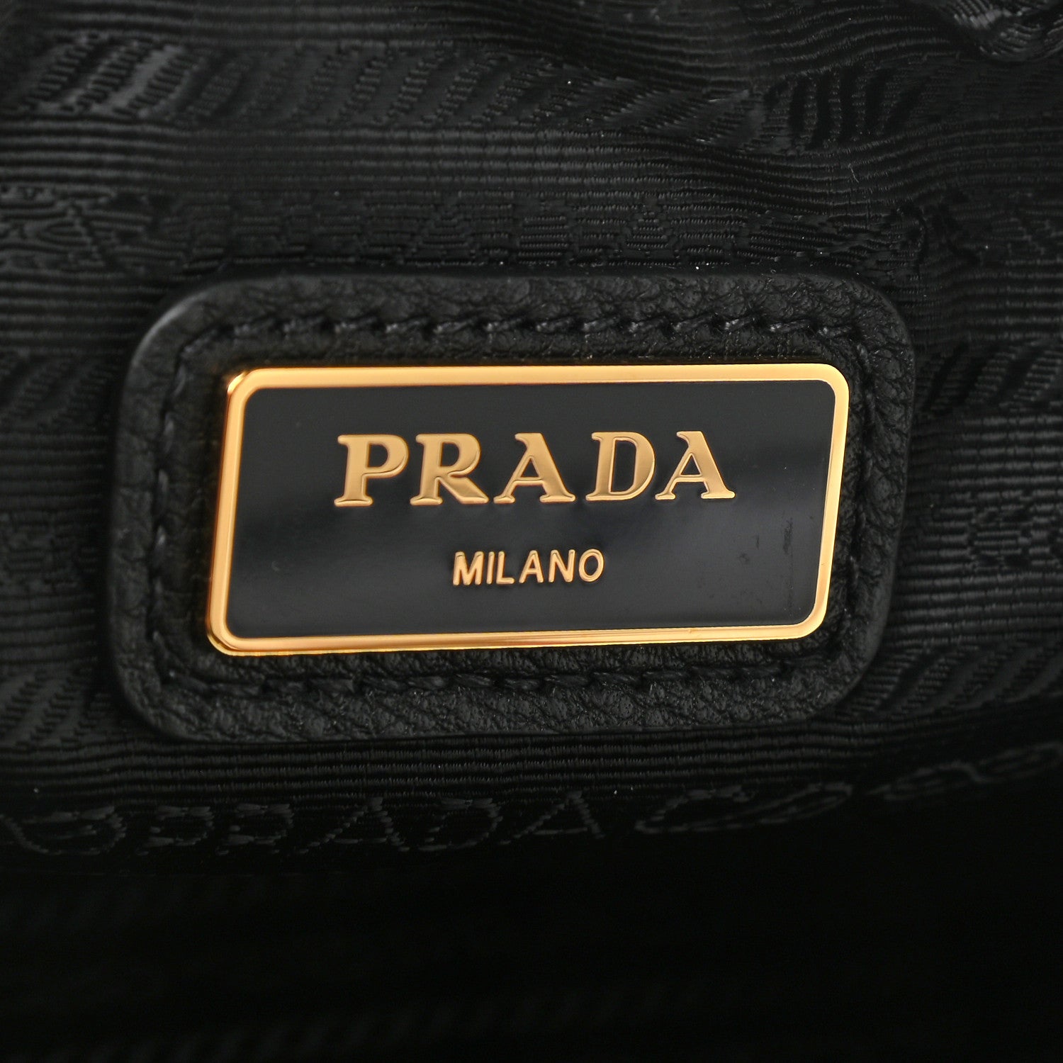 Prada Vitello Daino Medium Double Zip Shoulder Bag Black 8 of 13