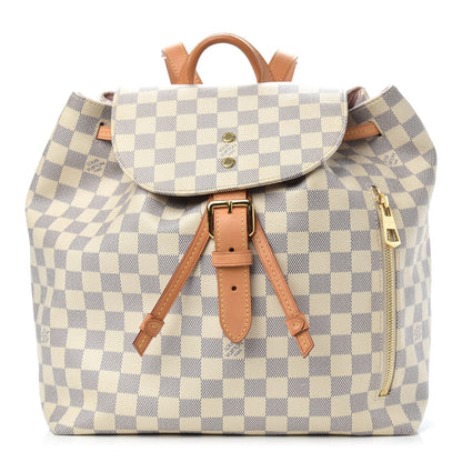Louis Vuitton Damier Azur Sperone Backpack 1 of 10