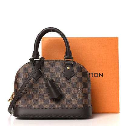 Louis Vuitton Damier Ebene Alma BB 9 of 9