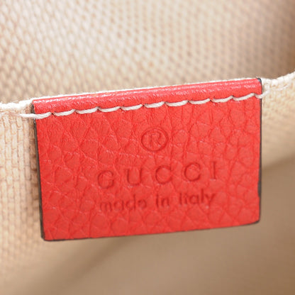 Gucci Pebbled Calfskin Small Soho Disco Bag Tabasco Red 6 of 7
