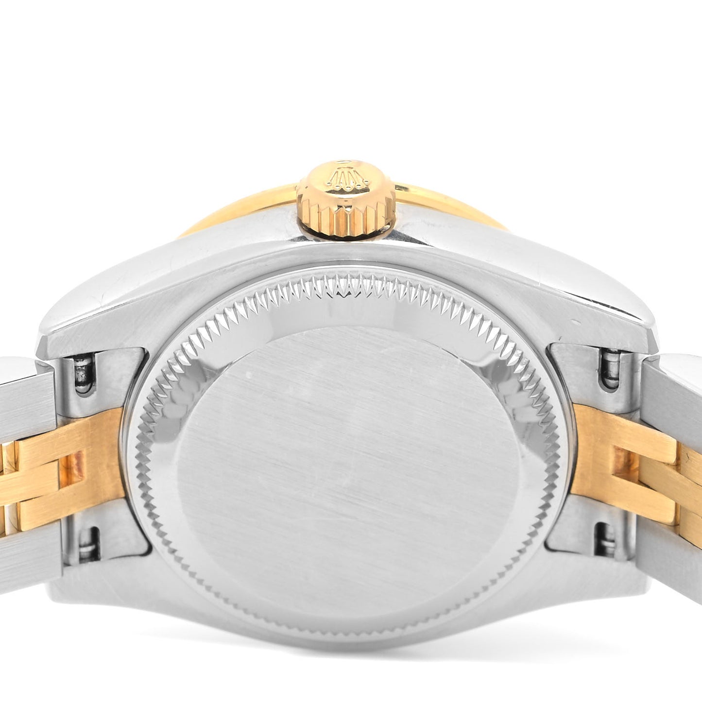 Stainless Steel 18K Yellow Gold Diamond 26mm Oyster Perpetual Datejust Watch Champagne 179383