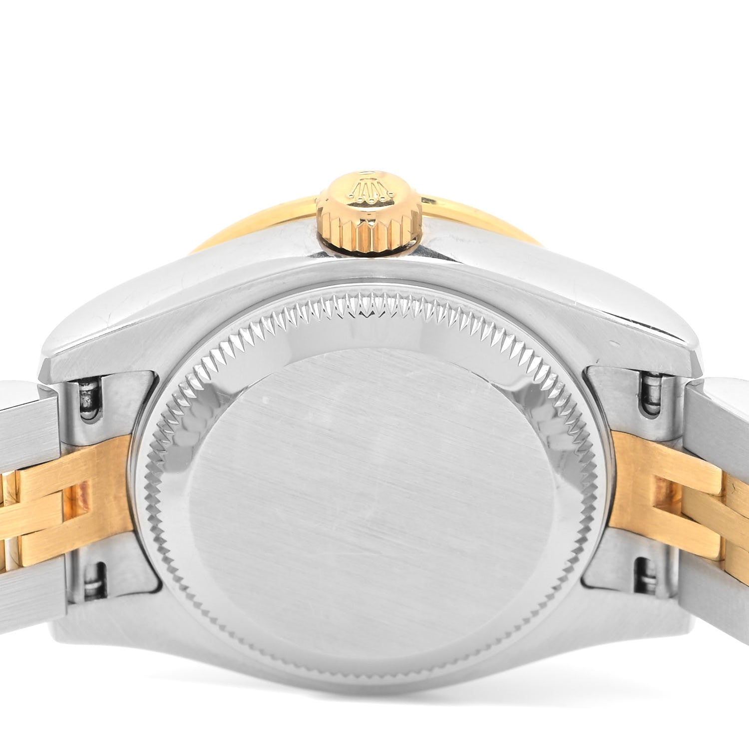 Rolex Stainless Steel 18K Yellow Gold Diamond 26mm Oyster Perpetual Datejust Watch Champagne 179383 4 of 4