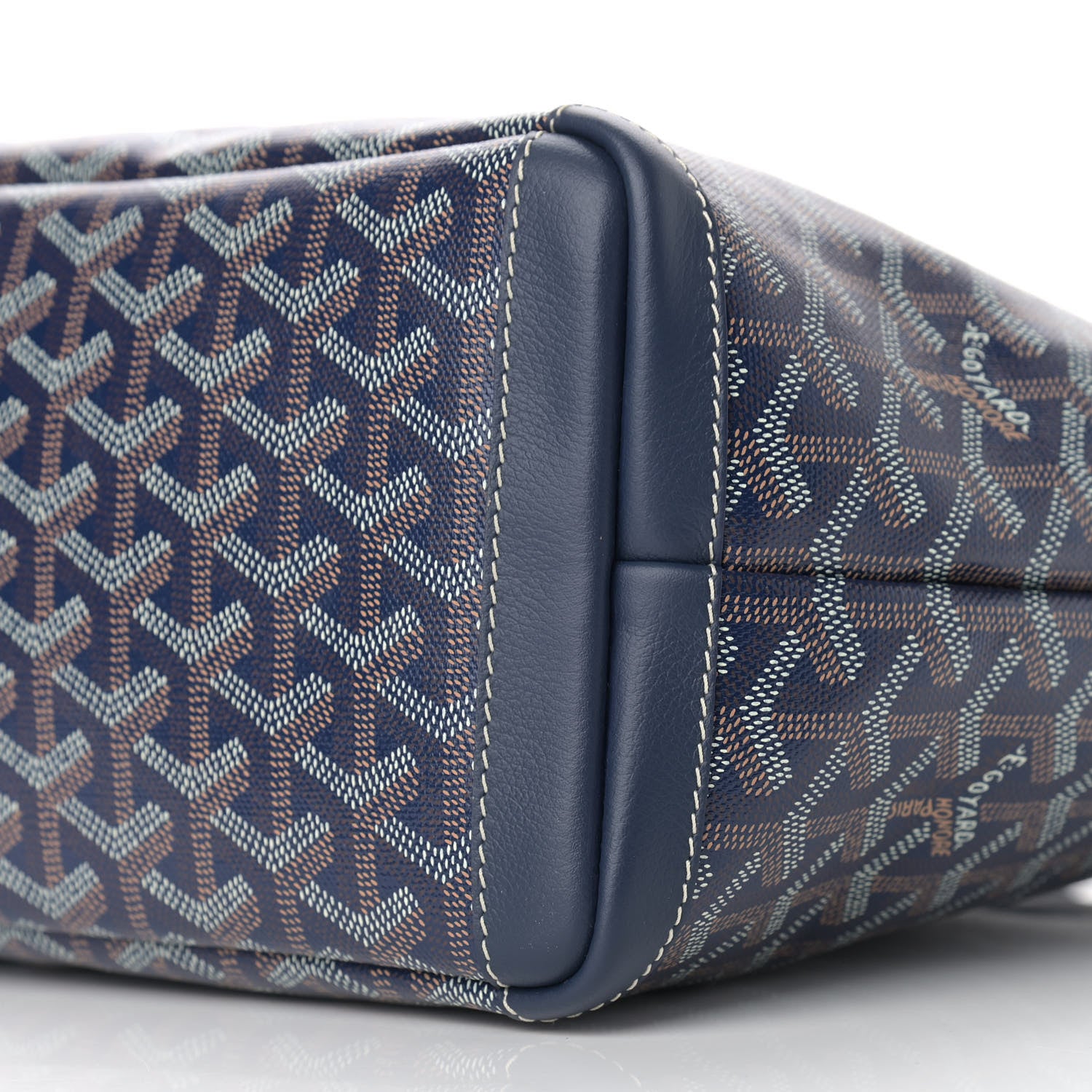 Goyard Goyardine Artois PM Navy 9 of 9