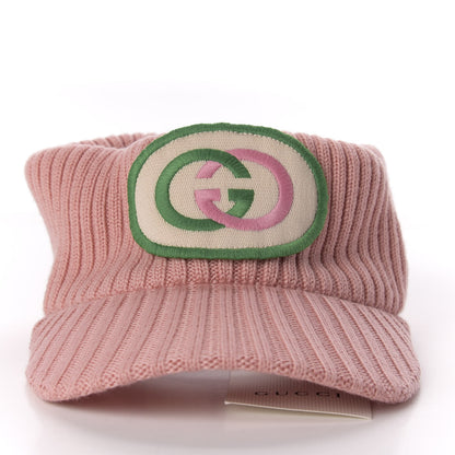 Gucci Wool Interlocking G Patch Visor L Pink 4 of 9