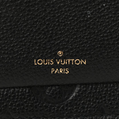 Louis Vuitton Empreinte Vavin Chain Wallet Black 6 of 11